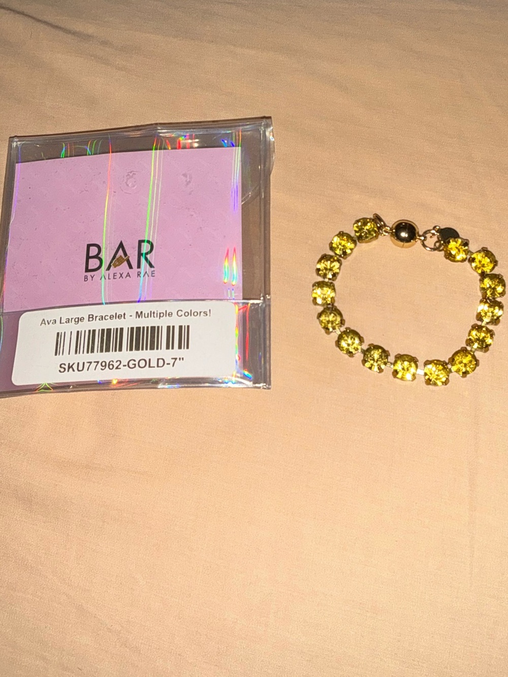 By Alexa Rae Ava Large Bracelet Gold